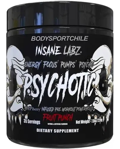 Insane Labz Ins Psychotic Black 35 Servicios Fruit Punch