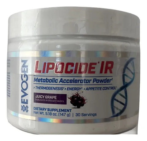 EVOGEN NUTRITION Evogen Nutrition Evo Lipocide Ir (30 Servicios) Juicy Grape