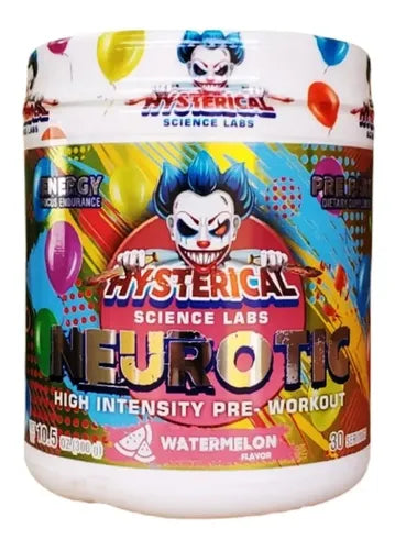 HYSTERICAL SCIENCE LABS Hysterical Science Labs Hsl Neurotic Intensity Pre-workout (30 Servicios) Watermelon