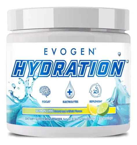 EVOGEN NUTRITION Evogen Nutrition Evo Hydration 30 Servicios Lemon Lime