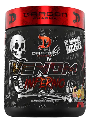 DRAGON PHARMA Dragon Pharma Dragon Venom Inferno 40 Servicios Brazo De 50 Limon