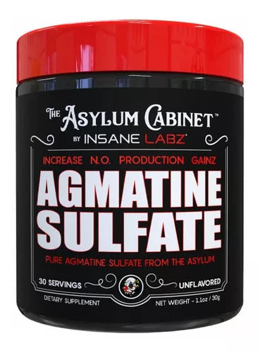 The Asylum Cabinet Agmatine Sulfate 30 Serv