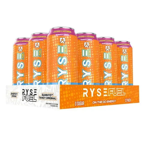 RYSE Ryse Fuel Drink 16 Oz/12 Pack Sunnyd Tangy Original