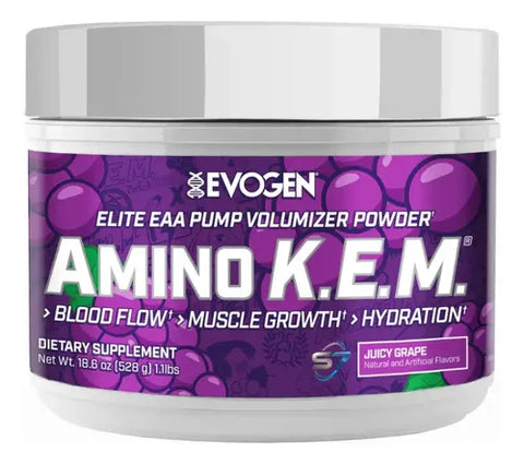 EVOGEN NUTRITION Evogen Nutrition Evo Amino K.e.m. EAA 30 Servicios Juicy Grape Nuevo