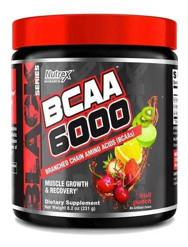 Nutrex Nt BCAA 6000 Recovery 30 Servicios Fruit Punch