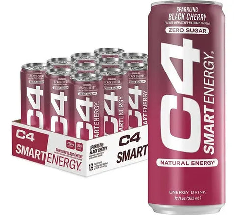 CELLUCOR Cellucor Cel C4 Smart Energy Crb 12oz 12pk Black Cherry