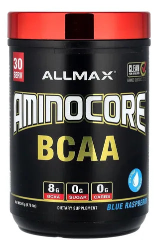 Allmax Almx Amino Core 30 Servicios Blue Raspberry
