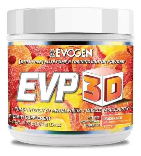EVOGEN NUTRITION Evogen Nutrition Evo Evp 3d 40 Servicios Peach Mango Nuevo