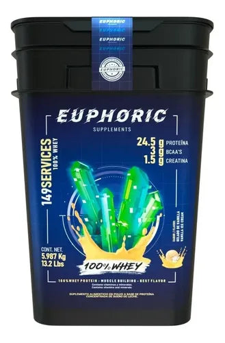 Euphoric 100% Whey Protein 5 Lbs Cookies & Cream