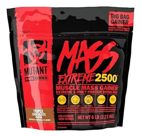 MUTANT Mutant Mut Mass Xxxtreme 2500 6 Lbs Triple Chocolate