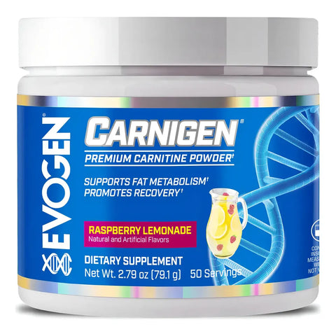 EVOGEN NUTRITION Evogen Nutrition Evo Carnigen 50 Servicios Raspberry Lemonade
