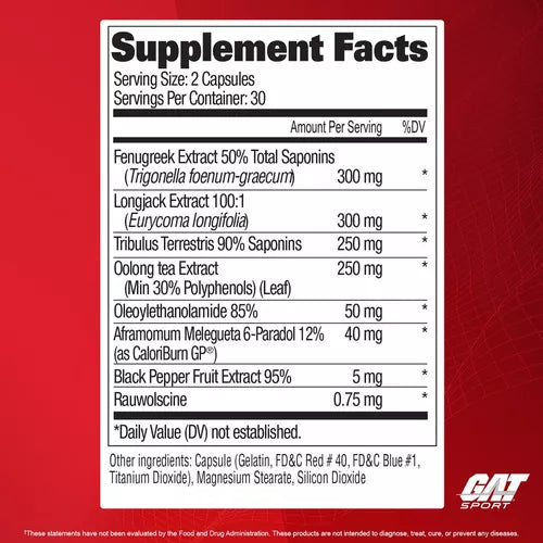 Gat Sport Testrol 60 Tabs