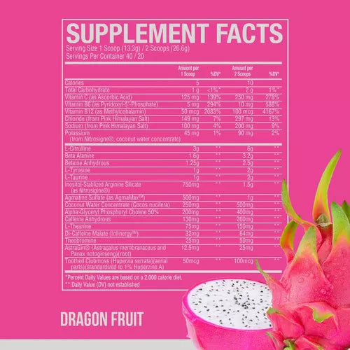 Raw Cbum Thavage Pwo 40 Serv Dragon Fruit