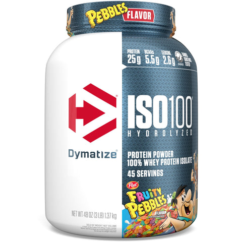 DYMATIZE NUTRITION Dymatize Nutrition Dym Iso 100 1.3 Lbs 20 Servicios Fruity Pebbles