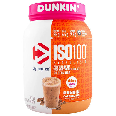DYMATIZE NUTRITION Dymatize Nutrition Dym Iso 100 5 Lbs Dunkin Cappuccino Nuevo