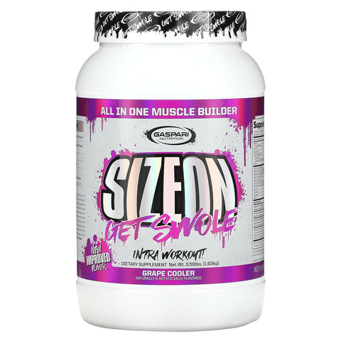 Gaspari Nutrition Gn Size Optimum Nutrition Maximum 3.49 Lbs Grape Cooler