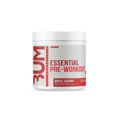 RAW Raw Sam Sulek Essentials Pre-workout 30 Servicios White Cherry Nuevo