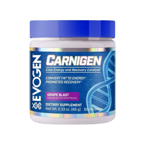 EVOGEN NUTRITION Evogen Nutrition Evo Carnigen Liquid 16 Oz Blue Razz Nuevo