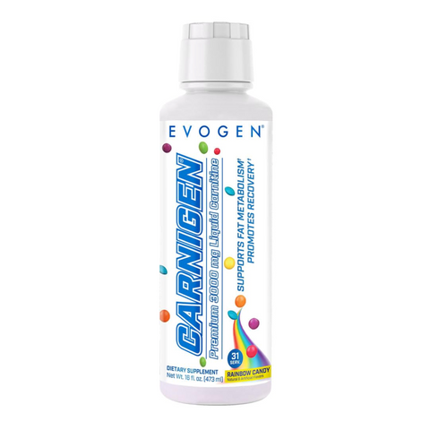 EVOGEN NUTRITION Evogen Nutrition Evo Carnigen Liquid 16 Oz Rainbow Candy