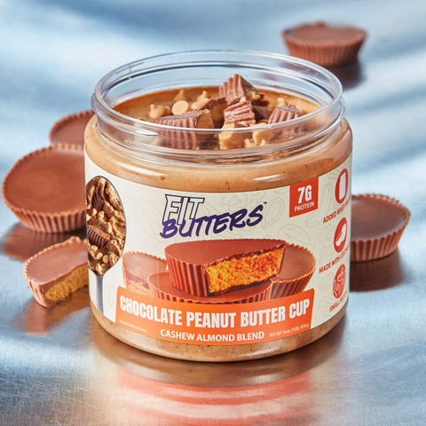 Fit Butters Chocolate Peanut Butter Cup 454 g Nuevo