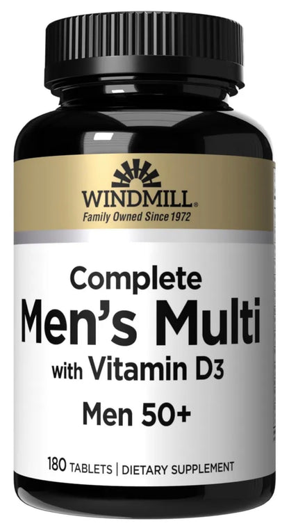 WINDMILL HEALTH PRODUCTS Windmill Health Products Whp Complete Mens Multi 180 Tabletas Nuevo