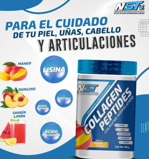 NANO SPORT TECHNOLOGIES Nano Sport Technologies Nst Colageno Peptides Guayaba 300 g