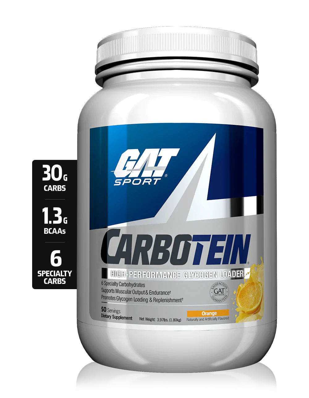 Gat Sport – Carbotein 3.85 lb Orange