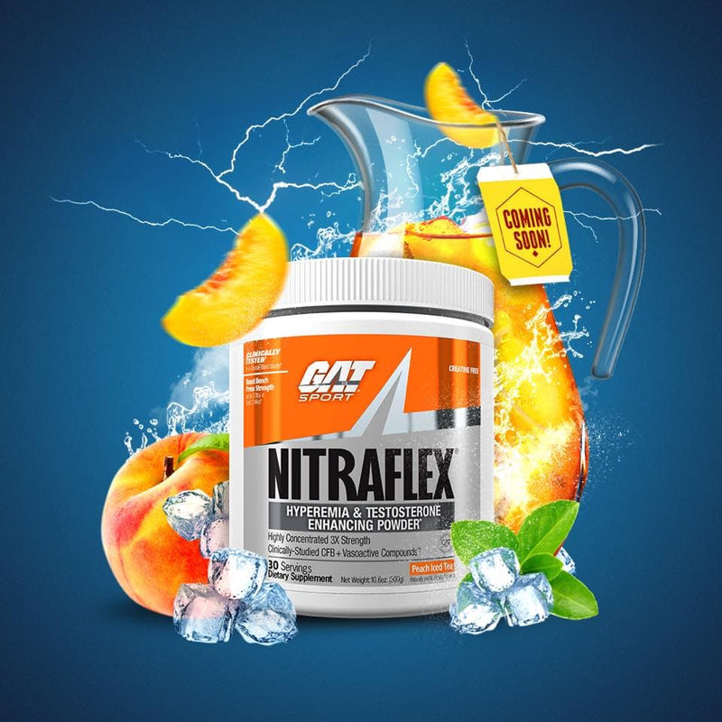 GAT SPORT Gat Sport Ga Nitraflex Hydration Lemon Lime 45 Servicios Nuevo
