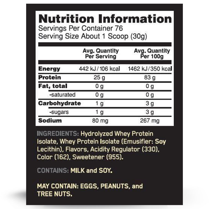 Optimum Nutrition Gold Std Isolate 5 Lbs Vainilla