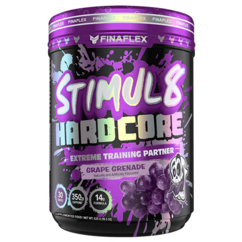 FINAFLEX Finaflex Fina Stimul8 Hardcore Ex 30 Servicios Grape Grenade