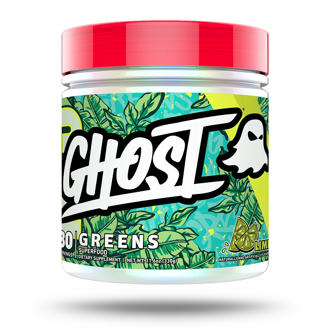 Ghost – Greens Superfood 30 Porciones Lime – Suplementos – Sabor Gree