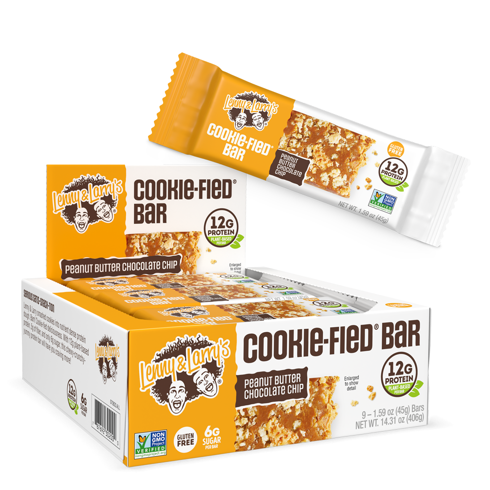 Lenny & Larrys – l&l Complete Cookie-Fied 9 Bars Peanut Butter Chocola