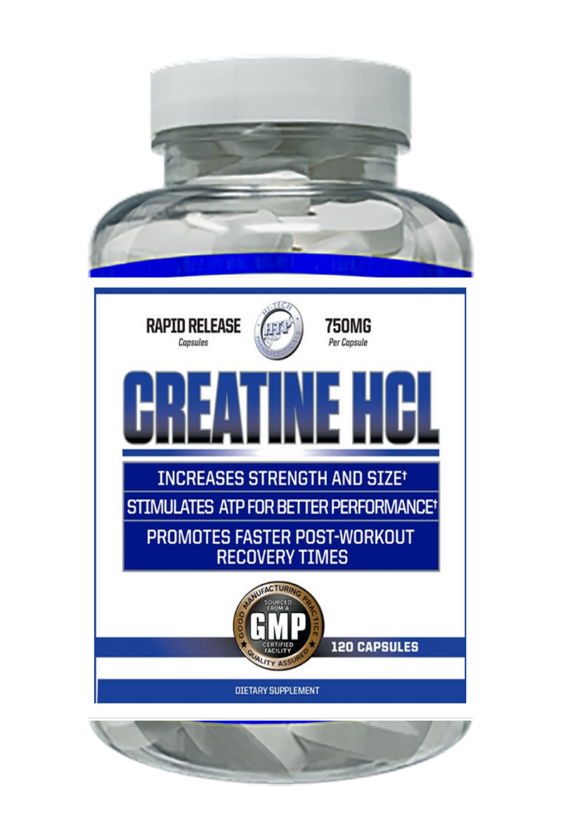 HIGH TECH PHARMACEUTICALS High Tech Pharmaceuticals Htp Creatine Hcl 120 Cts Nuevo