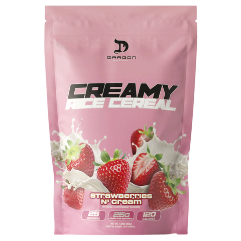 DRAGON PHARMA Dragon Pharma Dragon Creamy Rice Cereal 25 Servicios Strawberries Ncream "nuevo"