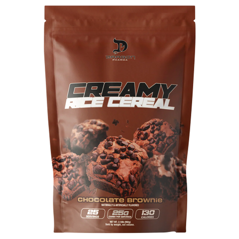 DRAGON PHARMA Dragon Pharma Dragon Creamy Rice Cereal 25 Servicios Chocolate Brownie "nuevo"