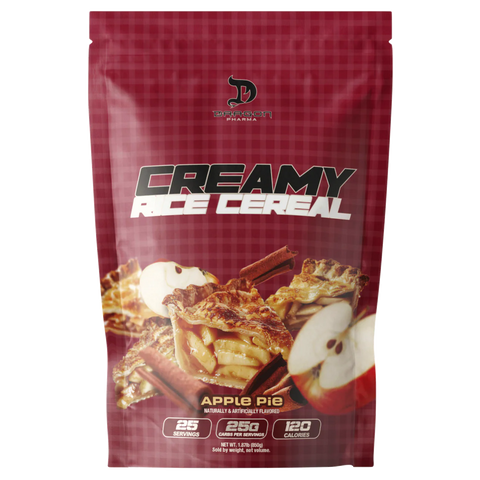 DRAGON PHARMA Dragon Pharma Dragon Creamy Rice Cereal 25 Servicios Cinnamon Roll Derek Lunsford "nuevo Sabor"