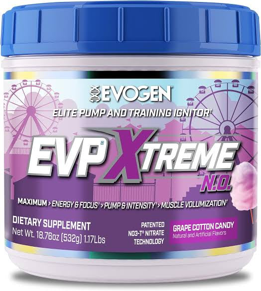 Evogen Nutrition Evp Xtreme 40 Serv Grape Cotton Candy