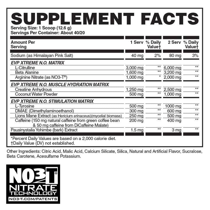 Evogen Nutrition Evp Xtreme 40 Serv Smashing Passion Orange