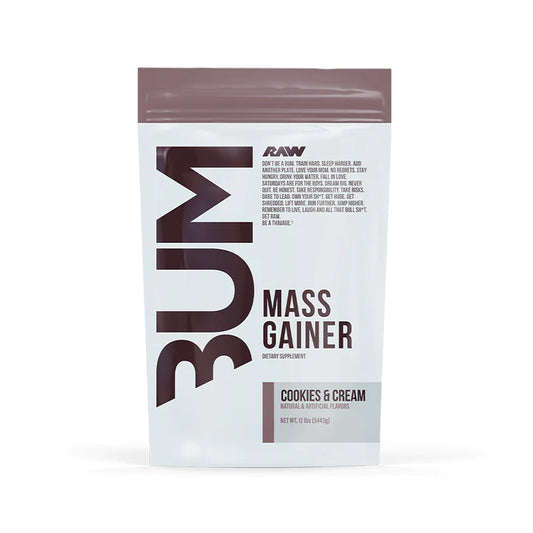 Raw – Cbum Mass Gainer 12 lb Cookies & Cream – Rendimiento Y Fuer