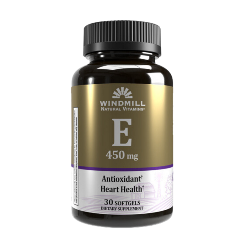 WINDMILL HEALTH PRODUCTS Windmill Health Products Whp Vitamin E-450 450mg (1000 Iu) 30 Softgel