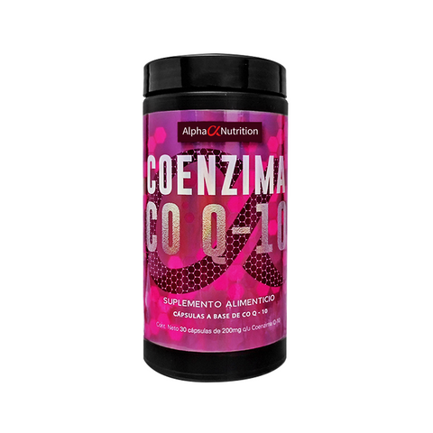 ALPHA NUTRITION Alpha Nutrition Alpha Coenzima Co Q-10 30 Cápsulas