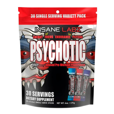INSANE LABZ Insane Labz Ins Insane Psychotic 30 Sticks Servicios Variety Bag Flavors