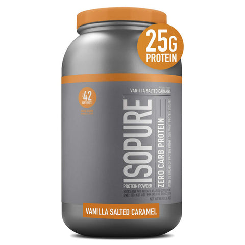 NATURES BEST Natures Best Nb Isopure Zero Carb 3 Lbs Vainilla Salted Caramel
