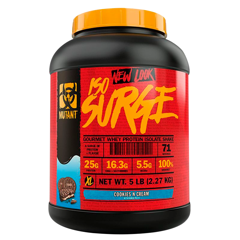 Mutant – Mut ISO-Surge 5 lb Cookies & Cream *Oferta* – Proteínas – Re