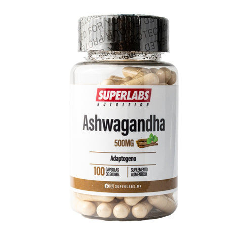 Superlabs Ashwagandha 500mg 100 Capsulas