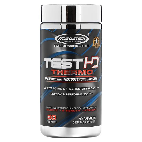 Muscletech Performance Series Test Hd Thermo 90 Ct + Playera Mt