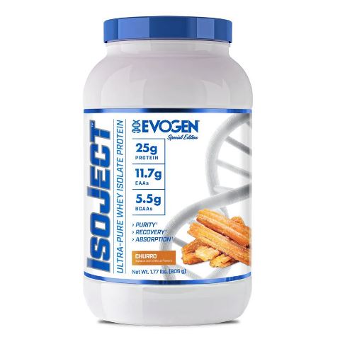 Evogen Nutrition Isoject 1.77 Lbs Churro