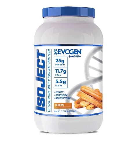 Evogen Nutrition – Evo Isoject 1.71 lb Churro – Proteínas – Sabor Evo