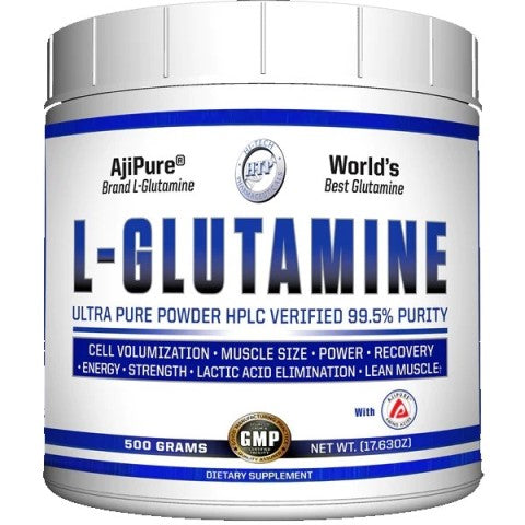 High Tech Pharmaceuticals L-Glutamine 500 Grams Unflavored