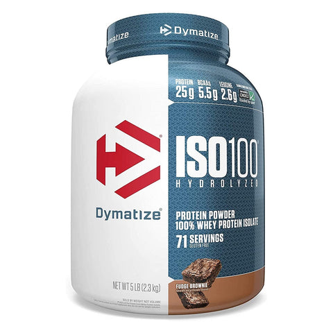Dymatize Nutrition Dym Iso 100 5 Lbs Chocolate Fudge Brownie